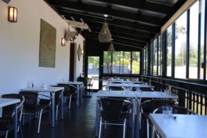 Hepburn Springs restaurants Rubens dine on the verandah